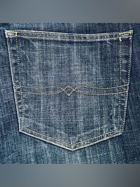 Lucky Brand Jeans Men’s Big & Tall 40 X 34 Blue 329 Classic Straight Stretch